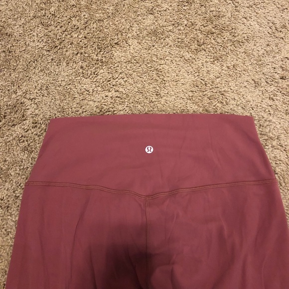 Dusty Rose Lululemon Leggings 